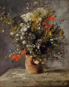 皮埃爾 奧古斯特 雷諾阿 Flowers in a Vase 皮埃爾 奧古斯特 雷諾阿 Flowers in a Vase